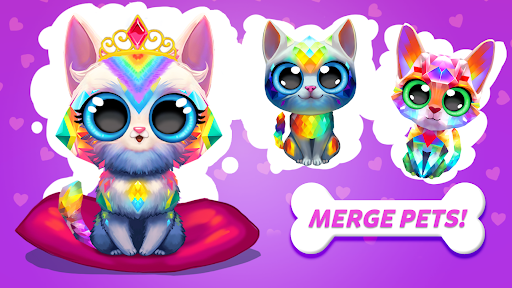 Merge Cute Animals: Pets Games Merge Cute Animals: Pets Games